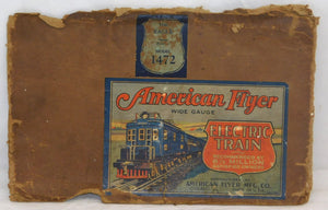 American Flyer 1472 Wide Gauge THE EAGLE PASSENGER SET 1928 PreWar Standard 4644 + Boxes