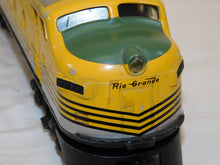 Load image into Gallery viewer, Lionel 2379 Denver Rio Grande F3 AB diesel 1957-8 runs Postwar F-3 original DRGW
