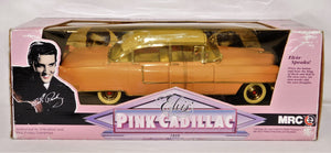 MRC TALKING ELVIS Presley 1955 Pink Cadillac 1/18 DIE CAST Car BOXED longRETIRED