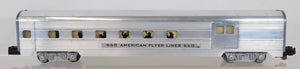 American Flyer 660 Aluminum Combination Car Metal lighted Combine 50s S KNUCKLE