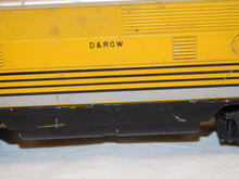 Load image into Gallery viewer, Lionel 2379 Denver Rio Grande F3 AB diesel 1957-8 runs Postwar F-3 original DRGW
