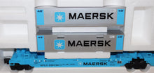 Load image into Gallery viewer, Lionel 6-21950 SD-70 MAERSK Maxi-Stack Set C-8++ Boxed w/ Lionel Factory Shipper
