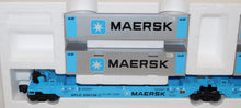 Load image into Gallery viewer, Lionel 6-21950 SD-70 MAERSK Maxi-Stack Set C-8++ Boxed w/ Lionel Factory Shipper
