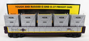 MTH 30-7267 MTHRRC 2004 Gondola Car w/ 5 LCL Containers C-10 railroad club speci