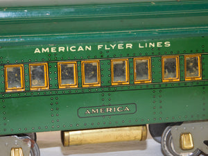 American Flyer 1472 Wide Gauge THE EAGLE PASSENGER SET 1928 PreWar Standard 4644 + Boxes