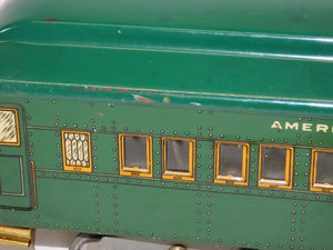 American Flyer 1472 Wide Gauge THE EAGLE PASSENGER SET 1928 PreWar Standard 4644 + Boxes