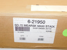 Load image into Gallery viewer, Lionel 6-21950 SD-70 MAERSK Maxi-Stack Set C-8++ Boxed w/ Lionel Factory Shipper
