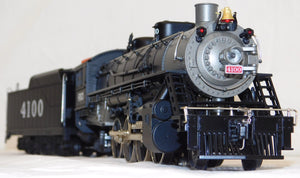 Lionel 6-18030 FRISCO Mikado 2-8-2 steam engine w/RAILSOUNDS 1993 Boxed Works O