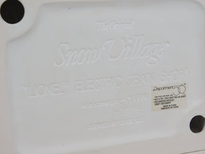 Lionel Electric Train Shop Snow Village Department 56 Christmas ALLIED ceramic