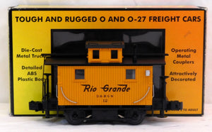 MTH 30-7798 Denver Rio Grande #12 Bobber caboose DRG Rail King BOXED C-7++