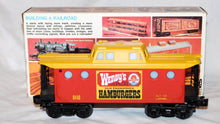 Load image into Gallery viewer, Lionel 6-6449 WENDY'S Hamburgers N5C Caboose Railroad O Lighted BOXED fast food
