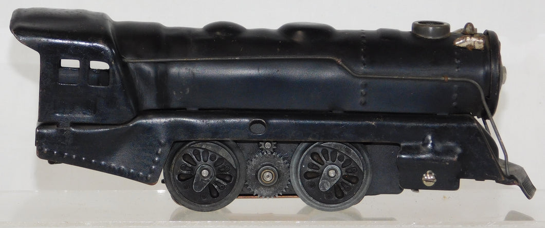 Marx 898 0-4-0 Electric Steam Locomotive Green Lit marker lights Runs 1946-52 O