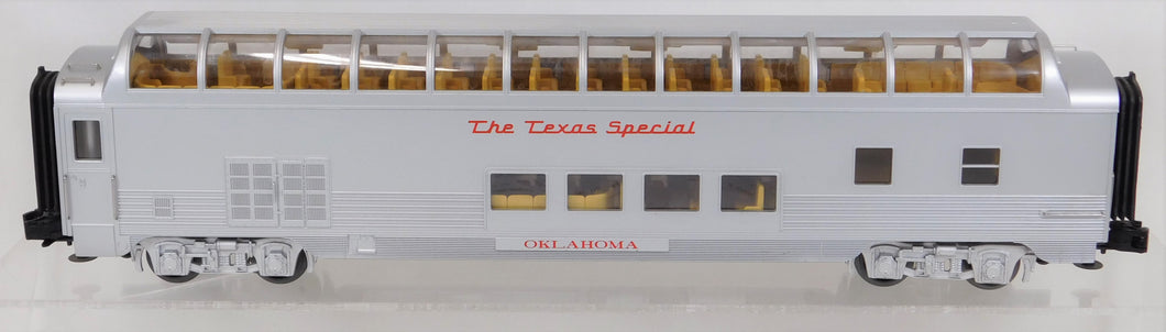 MTH 30-67374 TEXAS SPECIAL single car streamlined Oklahoma Full Vista MKT Add-On