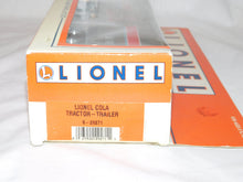 Load image into Gallery viewer, Lionel 6-29271 Lionel Cola Tractor Trailer C-8 Die Cast Truck O Gauge with box
