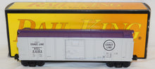 Load image into Gallery viewer, MTH 30-7427 Atlantic Coast Line Boxcar ACL 24183 Rail King 3 rail 1998 silv/purp
