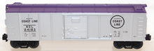 Load image into Gallery viewer, MTH 30-7427 Atlantic Coast Line Boxcar ACL 24183 Rail King 3 rail 1998 silv/purp
