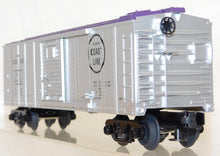 Load image into Gallery viewer, MTH 30-7427 Atlantic Coast Line Boxcar ACL 24183 Rail King 3 rail 1998 silv/purp
