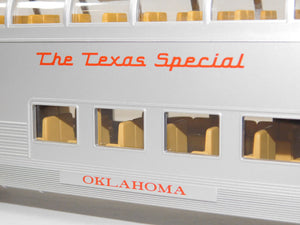 MTH 30-67374 TEXAS SPECIAL single car streamlined Oklahoma Full Vista MKT Add-On
