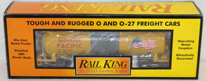 MTH 30-73331 Union Pacific Modern Tank Car US Flag Rail King 3 rail Yellow UP O