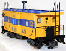 Load image into Gallery viewer, K-Line K612-4461 VIRGINIAN Smoking Bay Window caboose 6201 C-8 w/Shipper 1/48 O
