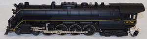 Lionel 6-18006 Reading T-1 Steam Locomotive 4-8-4 #2100 Railsounds Die cast 27"