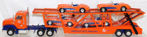 Lionel Trains RMT 46402 Truck Auto Carrier w/4 CORVETTES serial #ed Box + shipper