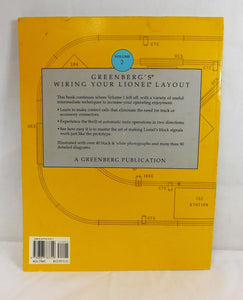 Greenberg's Wiring Your Lionel Layout, Vol. 2: Intermediate Techniques book OOP C-6+