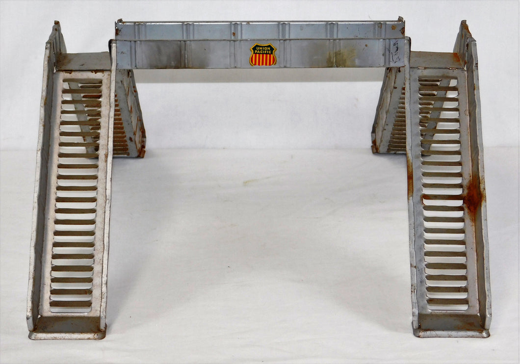 Metal MARX Overhead Pedestrian Bridge Union Pacific Great w/O & S gauge UP C-6