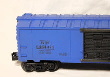 Load image into Gallery viewer, Lionel 6464-475 B&amp;M Boston &amp; Maine Boxcar CLEAN in RARE BLUE PRINT LABEL BOX 1960s
