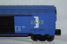 Load image into Gallery viewer, Lionel 6464-475 B&amp;M Boston &amp; Maine Boxcar CLEAN in RARE BLUE PRINT LABEL BOX 1960s

