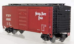 MTH 20-90002a Nickel Plate Road 40' Boxcar Tuscan/Blck NKP 13157 Premier O scale