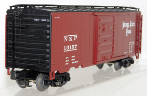 MTH 20-90002a Nickel Plate Road 40' Boxcar Tuscan/Blck NKP 13157 Premier O scale