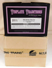 Load image into Gallery viewer, MTH 10-1163 200 Series Flat Car w/ Purple Pick Up Truck Tinplate Traditions Standard Gauge
