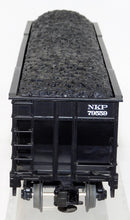 Load image into Gallery viewer, MTH 20-90002b Nickel Plate Road 4 bay hopper w/coal load NKP 13157 Prmier Oscale
