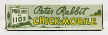 Load image into Gallery viewer, Pride Lines 1103 Peter Rabbit Chick-Mobile Motorized Hand Car O Runs Easter TCA
