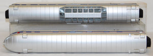 MTH 20-6548 AMTRAK O Scale Premier 5 Car 70' Streamlined Passenger Set RibbedSide