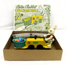 Load image into Gallery viewer, Pride Lines 1103 Peter Rabbit Chick-Mobile Motorized Hand Car O Runs Easter TCA
