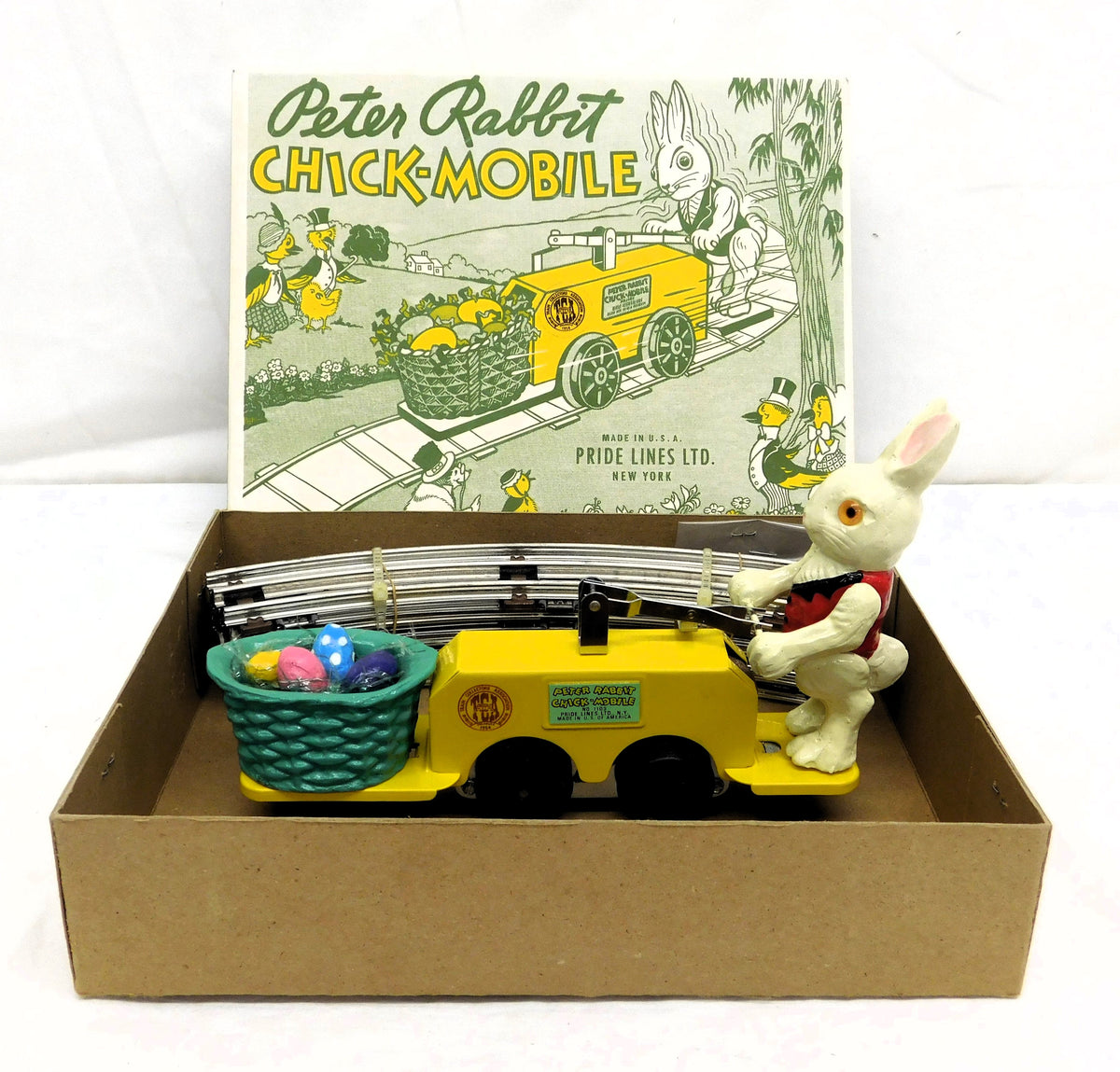Peter Rabbit Vehicle Pride Lines 1103 Peter Rabbit Chick-Mobile Motorized Hand Car O Runs E ...