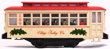 Load image into Gallery viewer, Lionel 6-11809 Village Trolley SET complete for D56 /any Christmas Holiday village O Gauge

