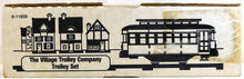 Load image into Gallery viewer, Lionel 6-11809 Village Trolley SET complete for D56 /any Christmas Holiday village O Gauge
