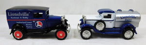 Lionel Eastwood 311500 Lionelville Model A Dairy Tank truck &Hardware Panel 1/43