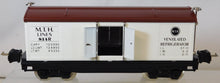 Load image into Gallery viewer, MTH 10-3008 Tinplate Traditions 814R Reefer White/Brown 800 Series O C-8 BOXED
