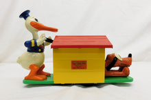 Load image into Gallery viewer, Pride Lines 1107 Donald Duck &amp; Pluto Hand Car Quacks! Runs Disney O gauge Boxed

