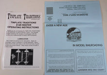 Load image into Gallery viewer, MTH 10-3008 Tinplate Traditions 814R Reefer White/Brown 800 Series O C-8 BOXED
