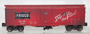 Menards 3237 Frisco Boxcar Weathered red SL-SF 027 traditional C-8 Lionel compatible 2019