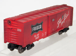 Menards 3237 Frisco Boxcar Weathered red SL-SF 027 traditional C-8 Lionel compatible 2019