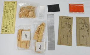 Campbell #403 HO scale Speeder Shed & Ice House Complete Kit C-7 SEALED bags Vintage