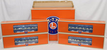 Load image into Gallery viewer, Lionel 6-25655 Blue Comet Passenger Heavyweight Set CNJ C-8 4 cars SEALED inside

