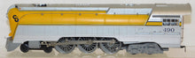 Load image into Gallery viewer, Lionel 6-18043 C&amp;O Chessie Semi-Scale Hudson Streamlined Steam Locomotive 4-6-4
