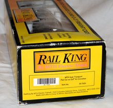 Load image into Gallery viewer, MTH 30-7624 Auto Transport Flat Car with Two Ertl diecast 1964 Corvettes car
